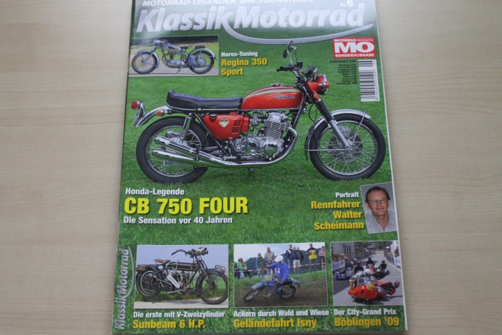 Deckblatt MO Klassik Motorrad (06/2009)